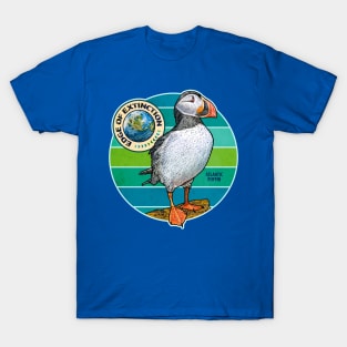 EDGE OF EXTINCTION Atlantic Puffin T-Shirt